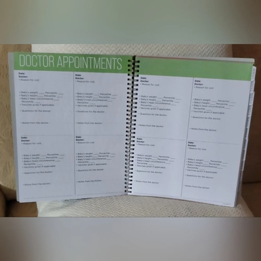 See It Bigger New Parent Planner/Animal Print Design